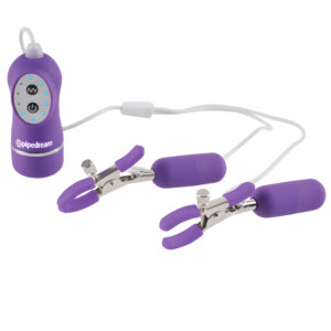10 Function Vibrating Nipple Clamps