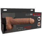 10 Inch Rechargeable Strap On with Remote