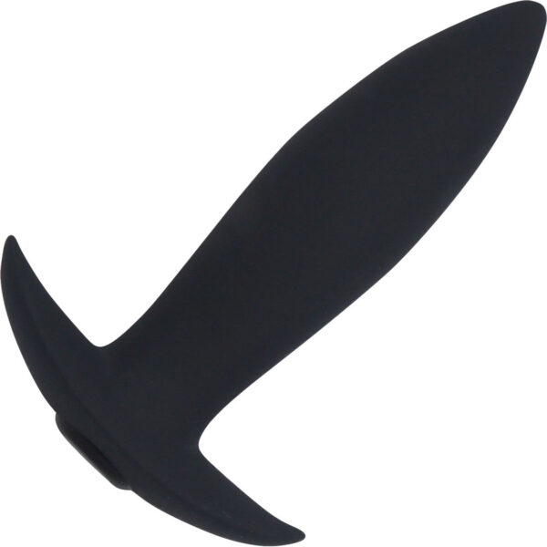 15-Function Vibrating Mini-Plug Rechargeable Silicone Anal Plug By Nu Sensuelle - Black