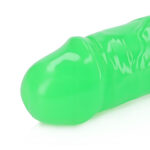 15 Inch Glow in the Dark Double Dong Green