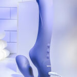 2 Become 1 Triple Motor Remote Silicone Vibrator