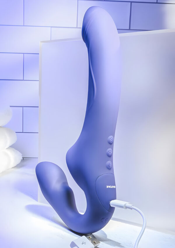 2 Become 1 Triple Motor Remote Silicone Vibrator