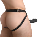 2 Inch Erection Vibrating Black Penis Sheath with Remote