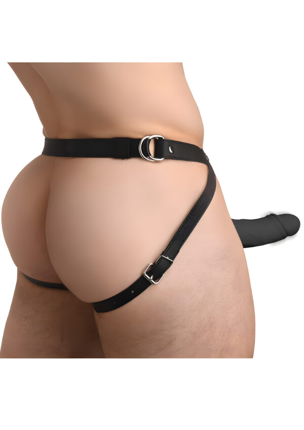 2 Inch Erection Vibrating Black Penis Sheath with Remote