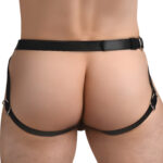 2 Inch Erection Vibrating Black Penis Sheath with Remote