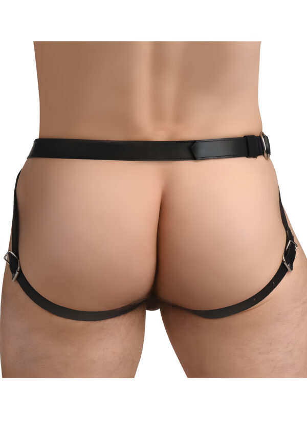 2 Inch Erection Vibrating Black Penis Sheath with Remote