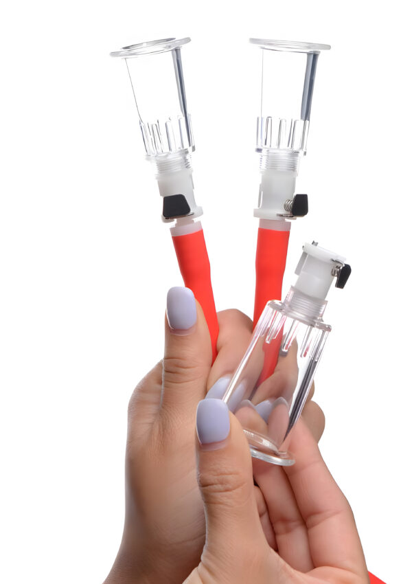 3 Way Suck-Her Clit and Nipples Pump