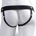 6 Inch Hollow Rechargeable Strap-On with Remote