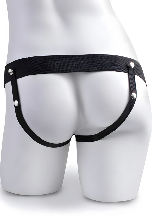 6 Inch Hollow Rechargeable Strap-On with Remote