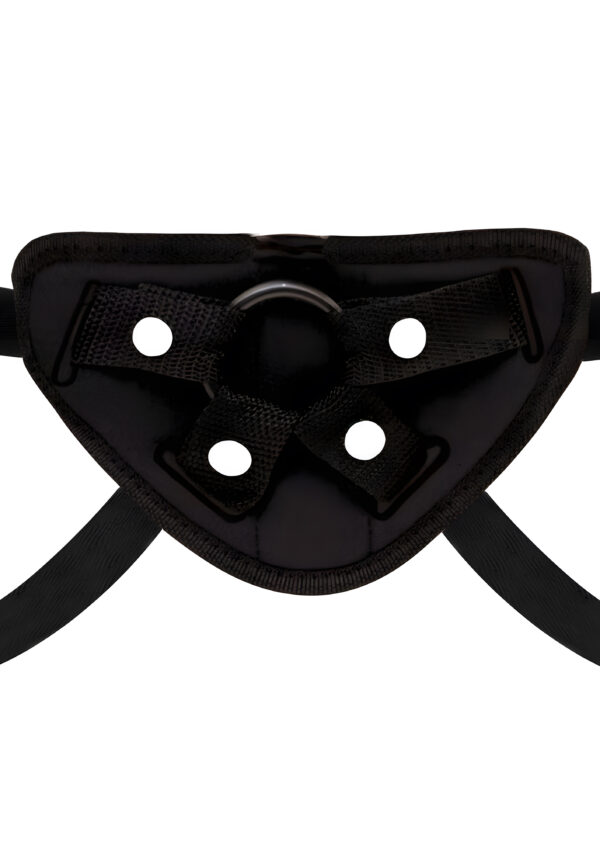 6.5 Inch Realistic Vibrating Dildo Strap-On Harness