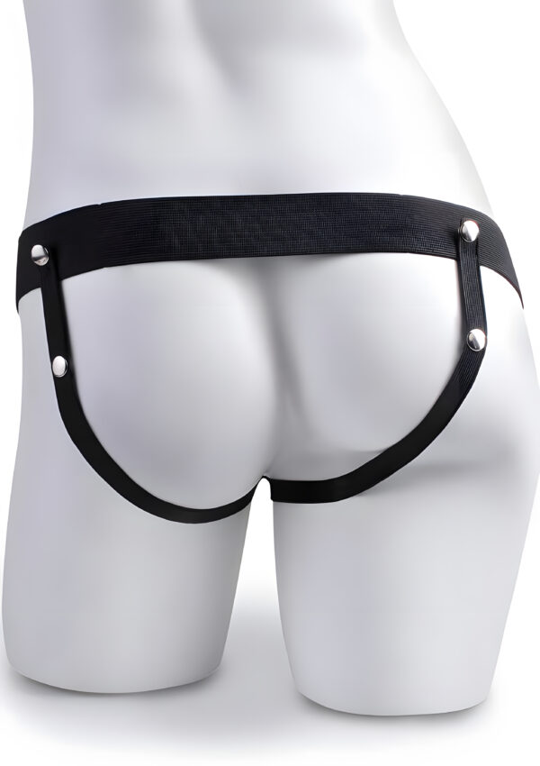 7 Inch Hollow Rechargeable Strap-On with Remote