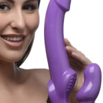 7X Revolver 2 Inch Thick Vibrating Strapless Strap-on