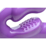 7X Revolver 2 Inch Thick Vibrating Strapless Strap-on