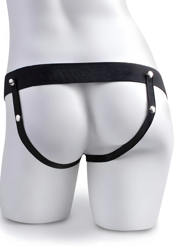 8 Inch Hollow Rechargeable Strap-On with Remote