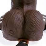 8 Inch Hollow Rechargeable Strap-On with Remote