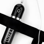 8.5 Inch Realistic Vibrating Dildo with Strap-On Harness