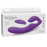 9 Function Vibrating Strapless Strap-On