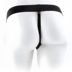 9 Inch Vibrating Hollow Strap-On with Balls