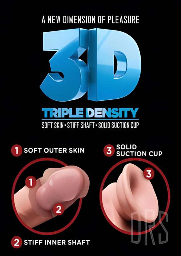 9.5 Inch Triple Density Double Penetrator