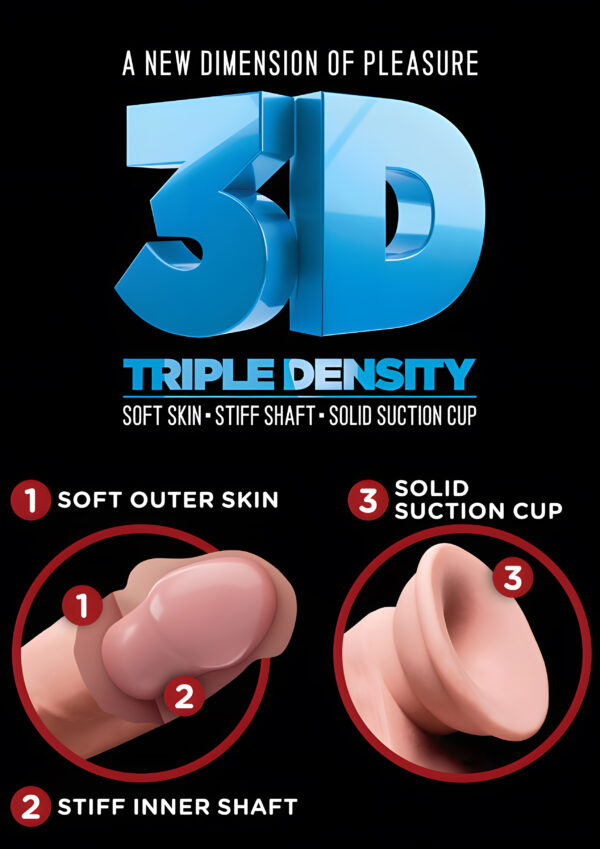 9.5 Inch Triple Density Double Penetrator