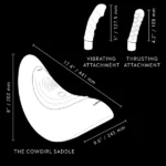 the cowgirl saddle premium sex machine | romantix