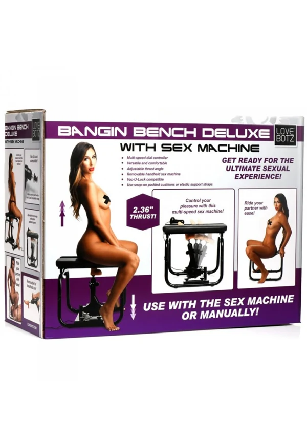 deluxe bangin' bench with sex machine | romantix