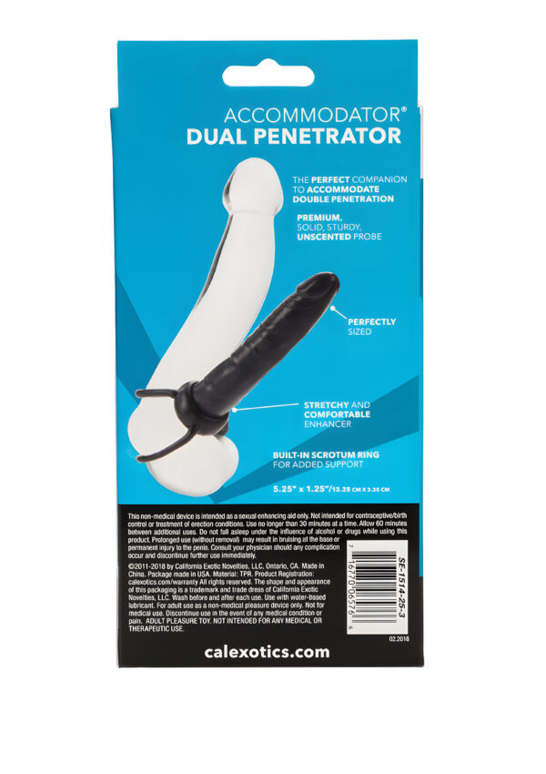 Accommodator Dual Penetrator Black