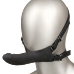 Accommodator Silicone Dong Black