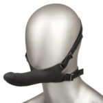 Accommodator Silicone Dong Black