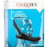 Accommodator Silicone Dong Black