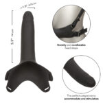Accommodator Silicone Dong Black