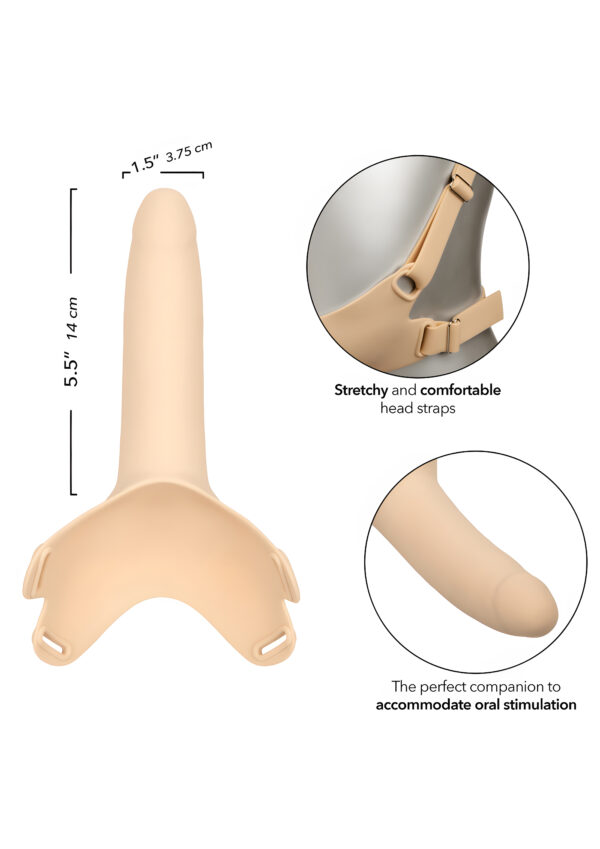 Accommodator Silicone Dong Ivory