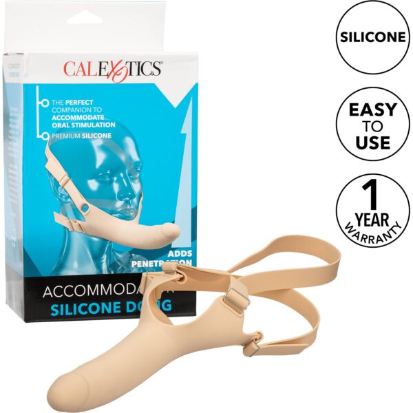 Accommodator Silicone Dong Oral Stimulation Penetrator By CalExotics