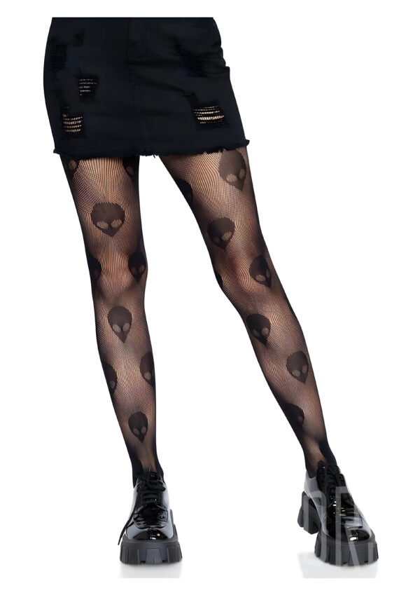 Alien Net Tights Black
