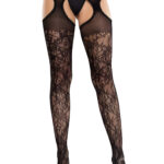Amaya Lace Suspender Tights