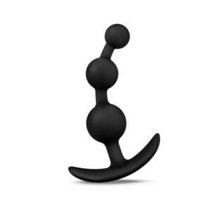 Anal Adventures - Platinum - Small Anal Beads - Black