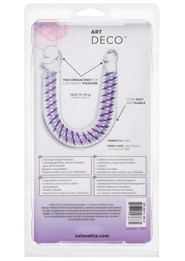 Art Deco AC DC Double Dong