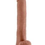 Au Naturel Daddy 14 Inch Mocha Dildo