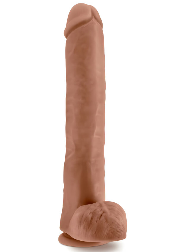 Au Naturel Daddy 14 Inch Mocha Dildo