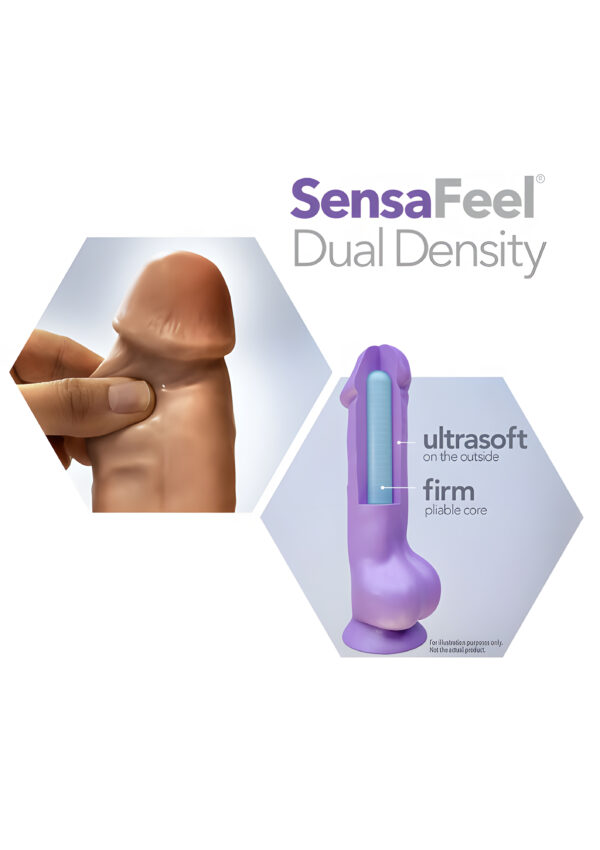 Au Naturel Daddy 14 Inch Mocha Dildo