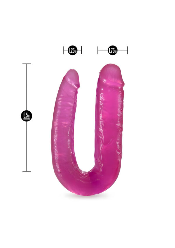 B Yours Double Sided Pink 18 Inch Double Dildo