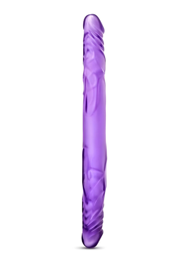 B Yours Purple 14 Inch Double Dildo