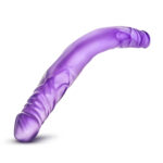 B Yours Purple 14 Inch Double Dildo