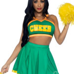 Baddie Cheerleader Costume XS