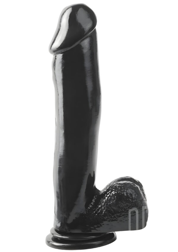 Basix 12 Inch Rubber Dildo