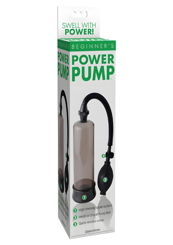 Beginners Power Pump Smoke Black