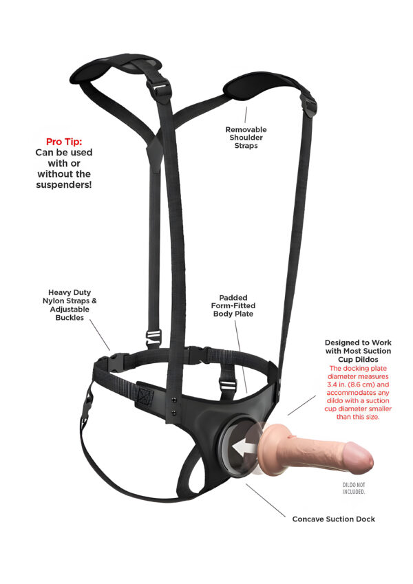 Body Dock Strap-On Suspenders