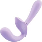 Bodywand I.D. Petal Vibrating Rechargeable Silicone Strapless Strap-On