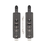 Bonded Leather Hand or Ankle Cuffs - With Adjustable Straps