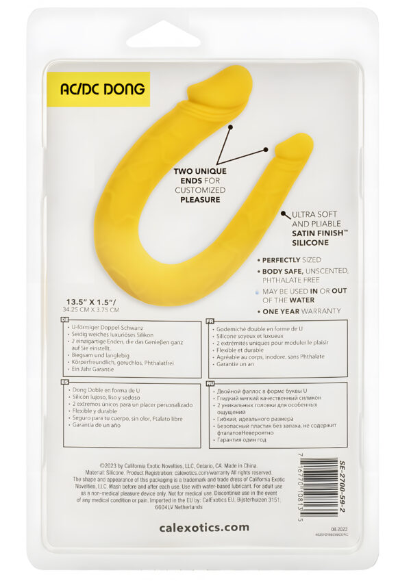 Boundless AC DC Dong Yellow